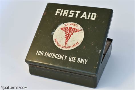 ww2 first aid kit box